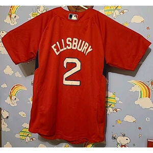 Jacoby Ellsbury #2 Boston Red Sox Majestic Jersey MLB Genuine Merchandise